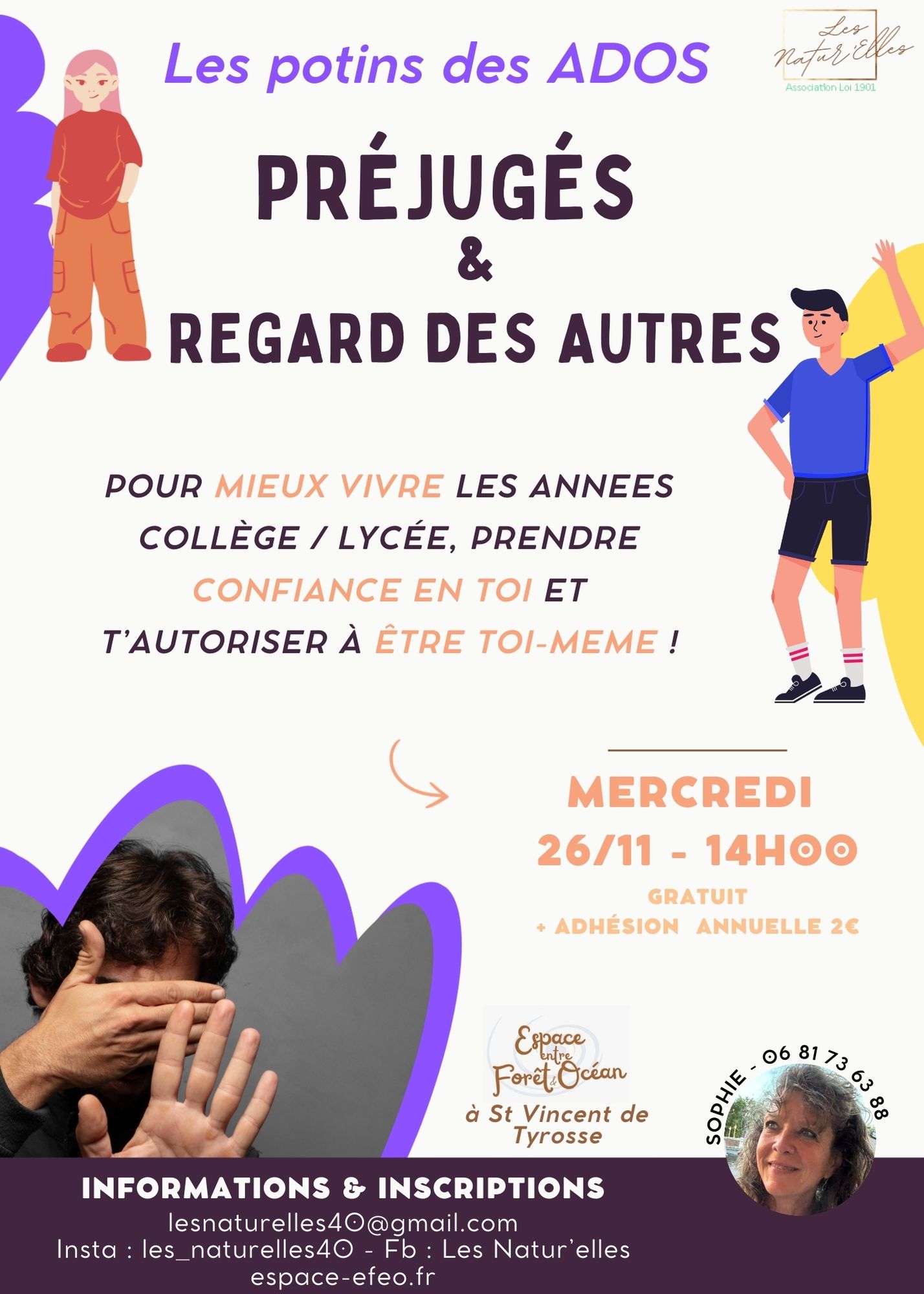 Espace EFEO - atelier ados regard des autres et préjugés Espace EFEO - atelier ados regard des autres et préjugés