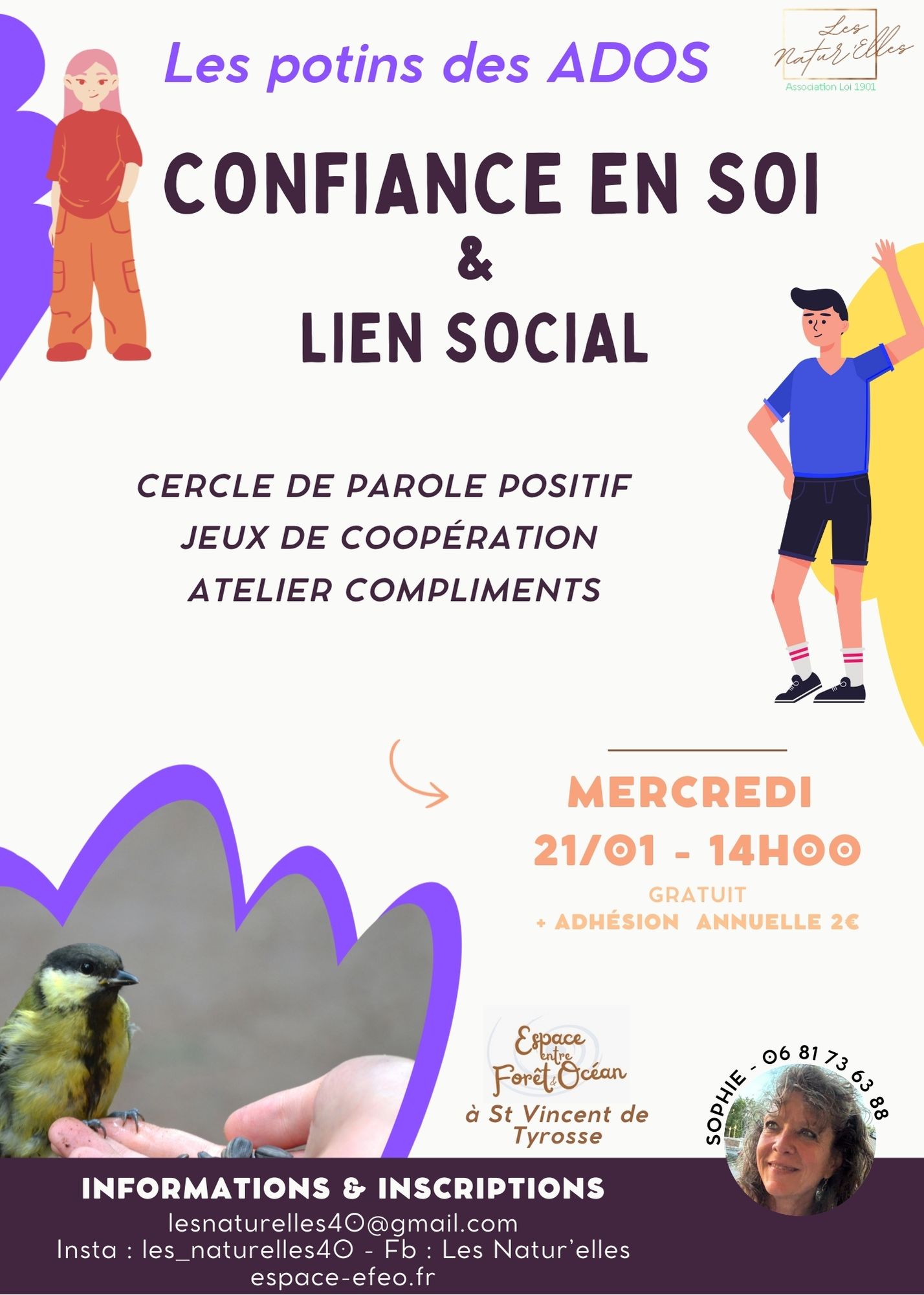 Espace EFEO - confiance en soi et lien social Espace EFEO - confiance en soi et lien social